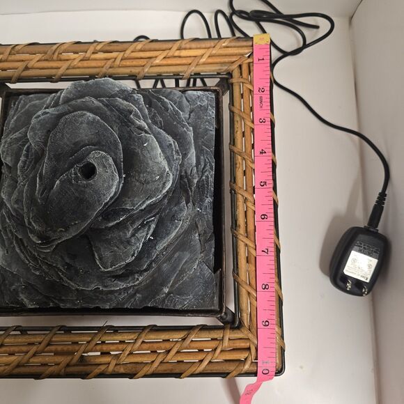 Pier 1 Imports Lombok Fountain Indoor Tabletop Water Feature Serene Relaxing - Picture 11 of 13